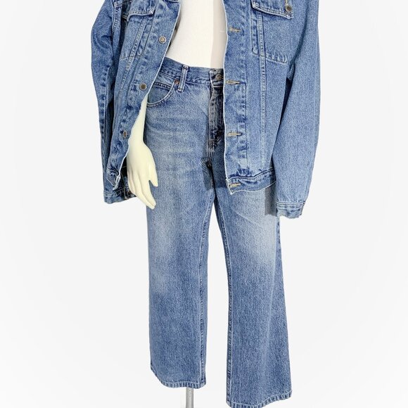 Vintage Faded Medium Blue LEE Jeans / Size 34 waist / size Medium - Picture 7 of 10